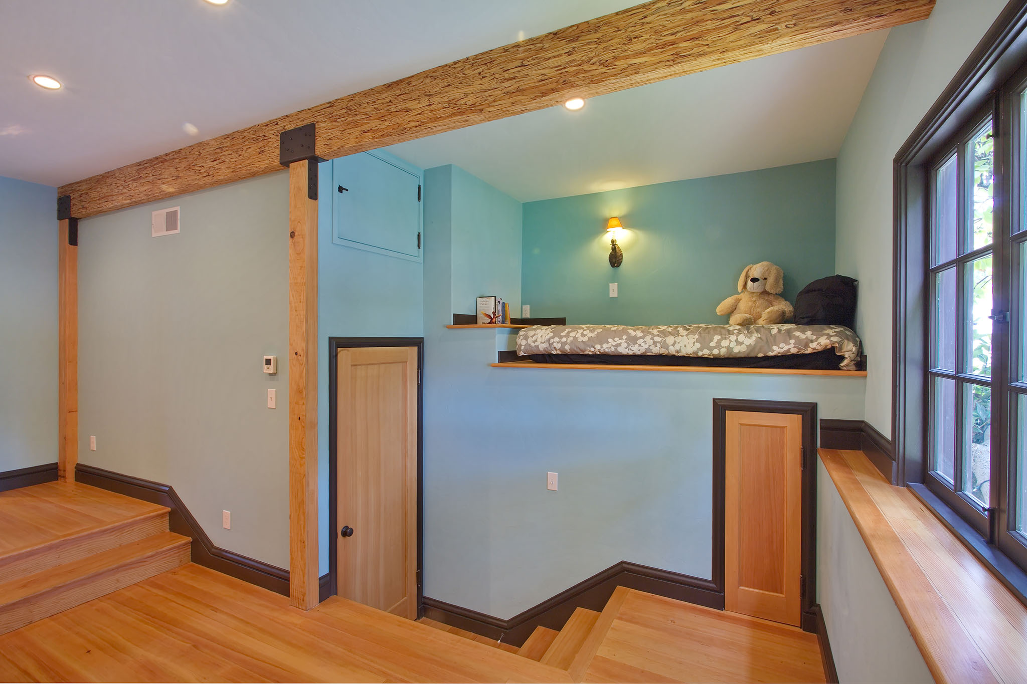 Carved Room loft bed