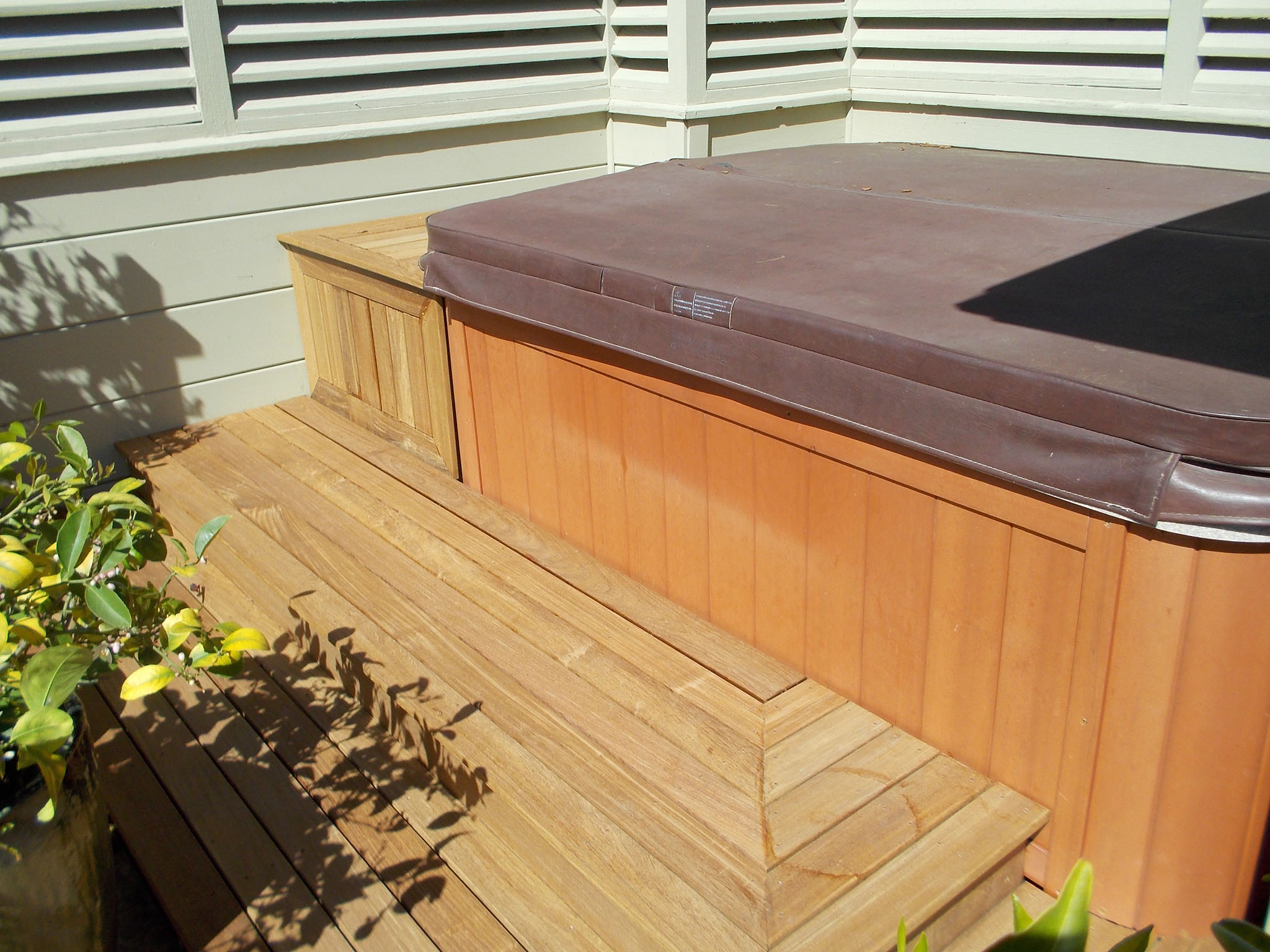Family Compound – As Time Goes By Hot Tub Deck