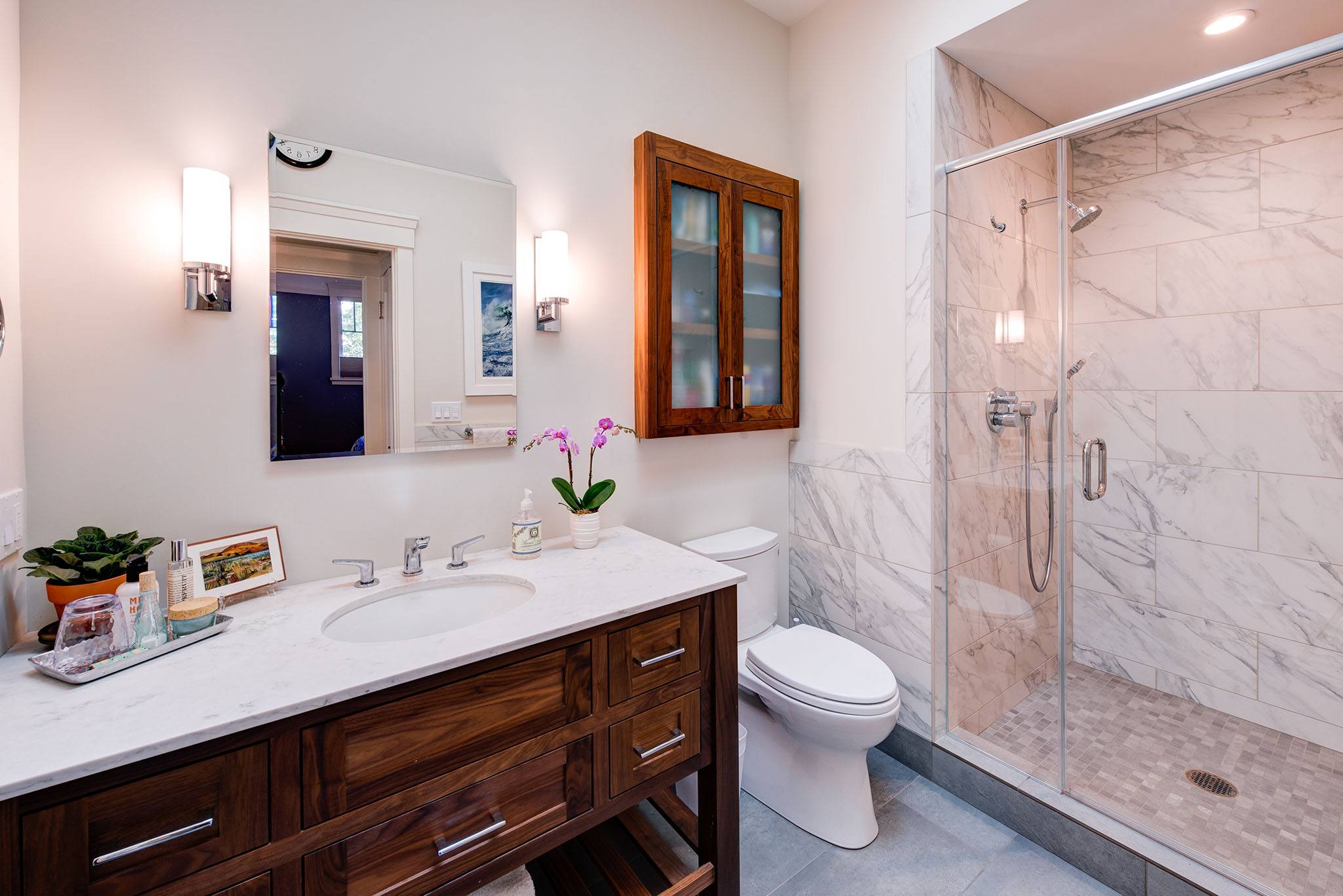 Craftsman bathroom lighting discount