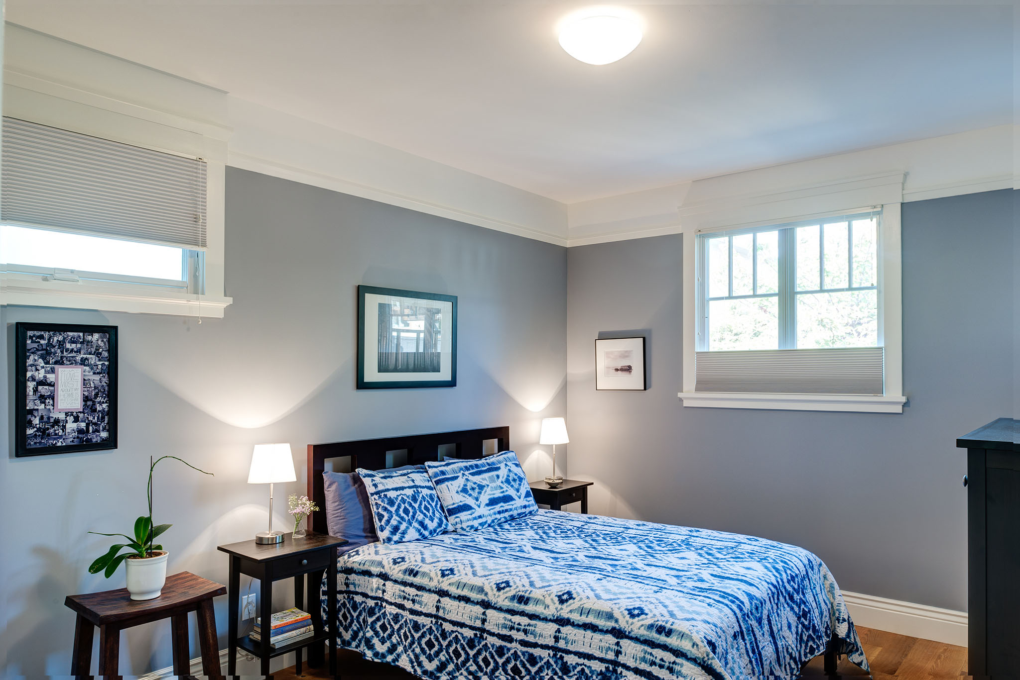 Light-Filled Craftsman Bedroom