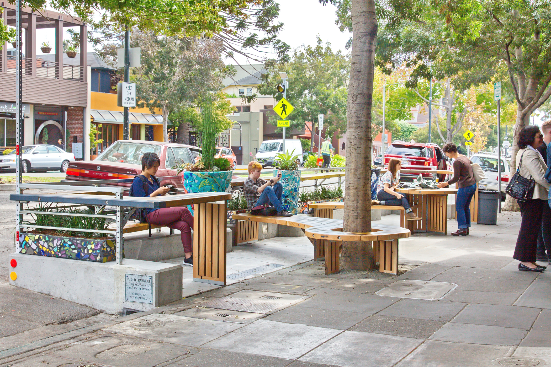 Cheese Board Pizza Collective Parklet