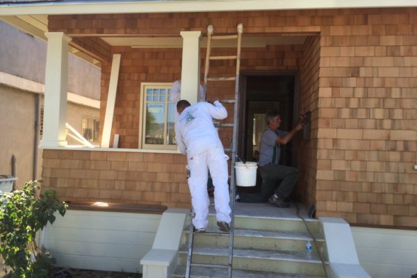 Berkeley Bungalow Grows Up new shingles