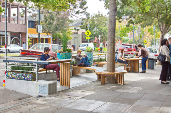 Cheese Board Pizza Collective Parklet