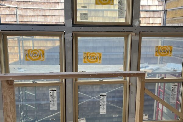 Enlarging Home Window Wall in progress