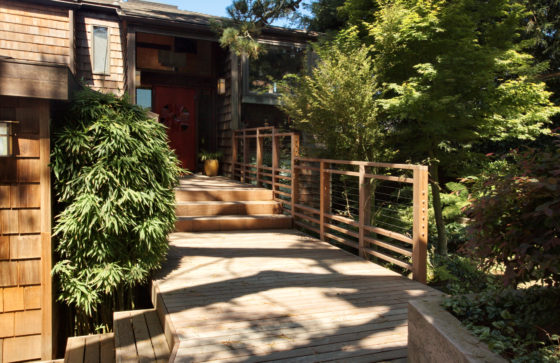 Marin Ave. Deck Renovation Entry Deck 2