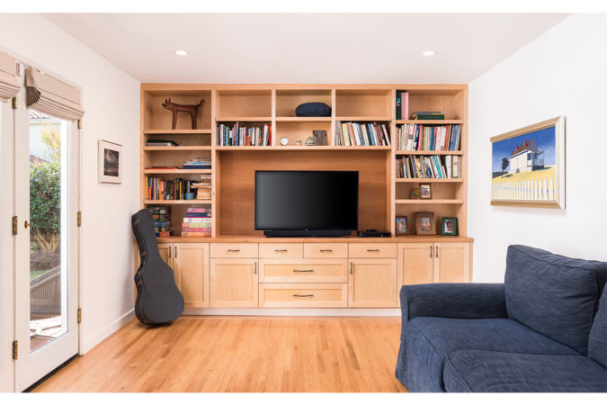 Serene Custom Media Cabinetry