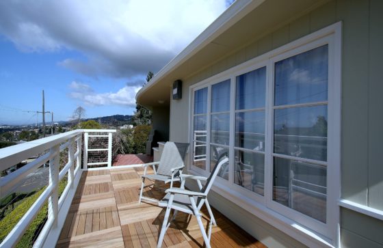 Small Deck with a Large View+ rail