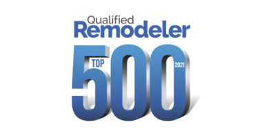 qualified remodeler top 500 2021 badge